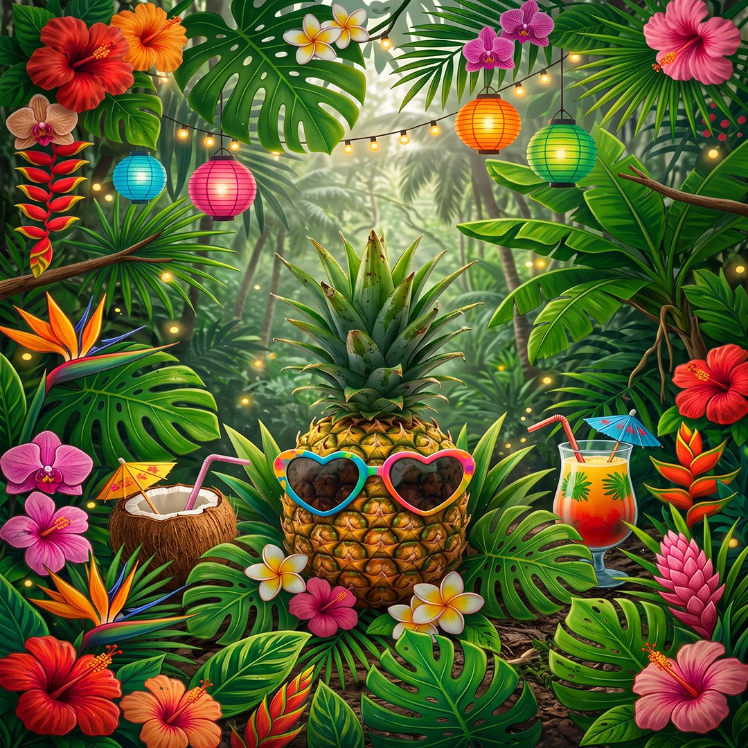 Formule de fête tout inclus Aloha Party par Évent à Casa