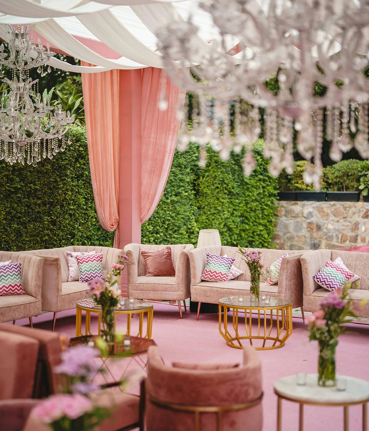 Décorateur scénographie réception privée à Cannes